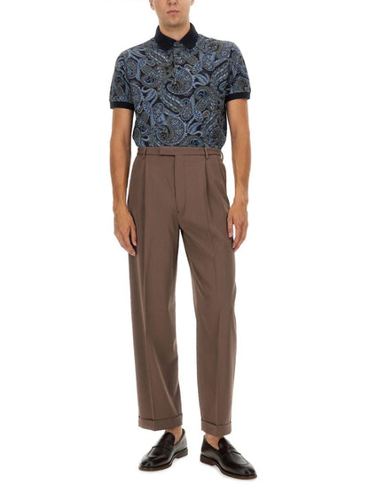 Etro – Poloshirt mit Print