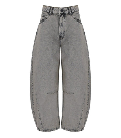 Essentiel Antwerp Beeindruckende graue Ballonjeans