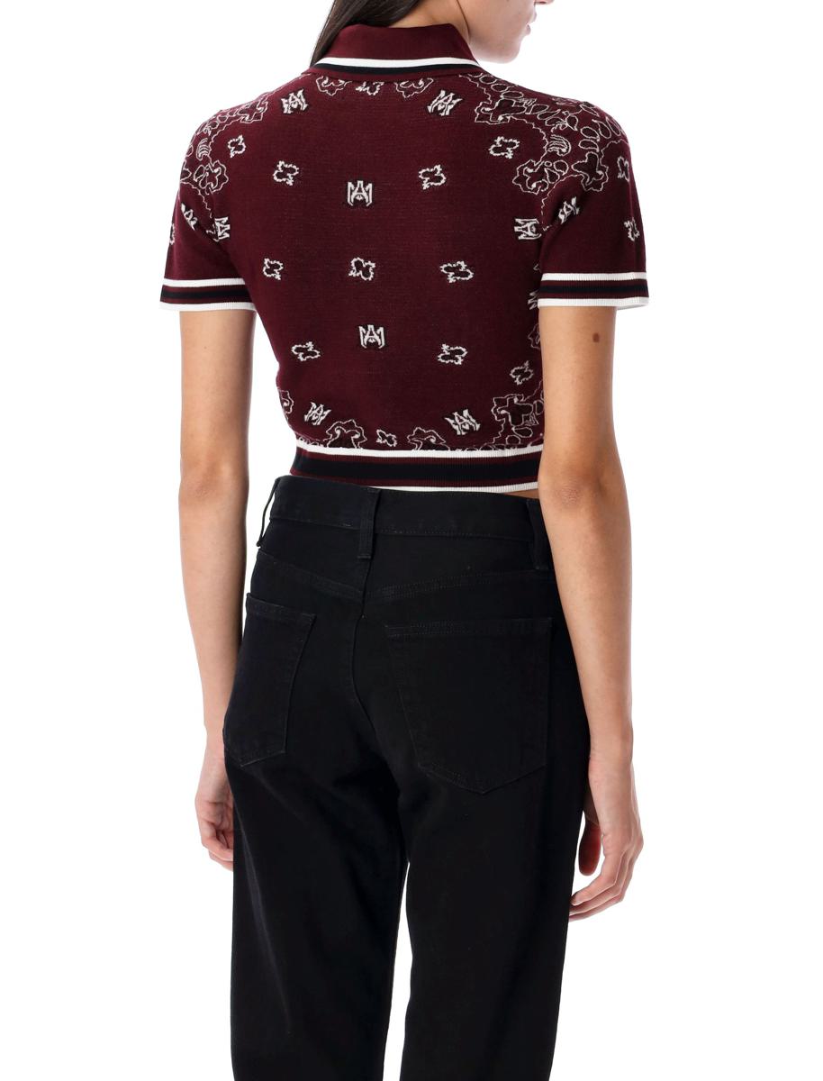 Amiri Bandana-Poloshirt