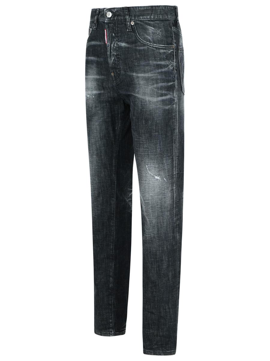 DSQUARED2 „642“ Schwarze Baumwolljeans
