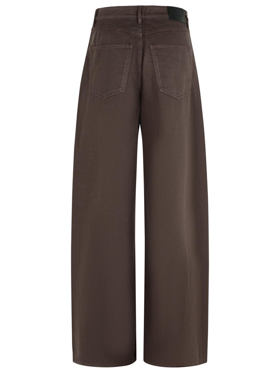 Sportmax „Siamese“ braune Baumwolljeans