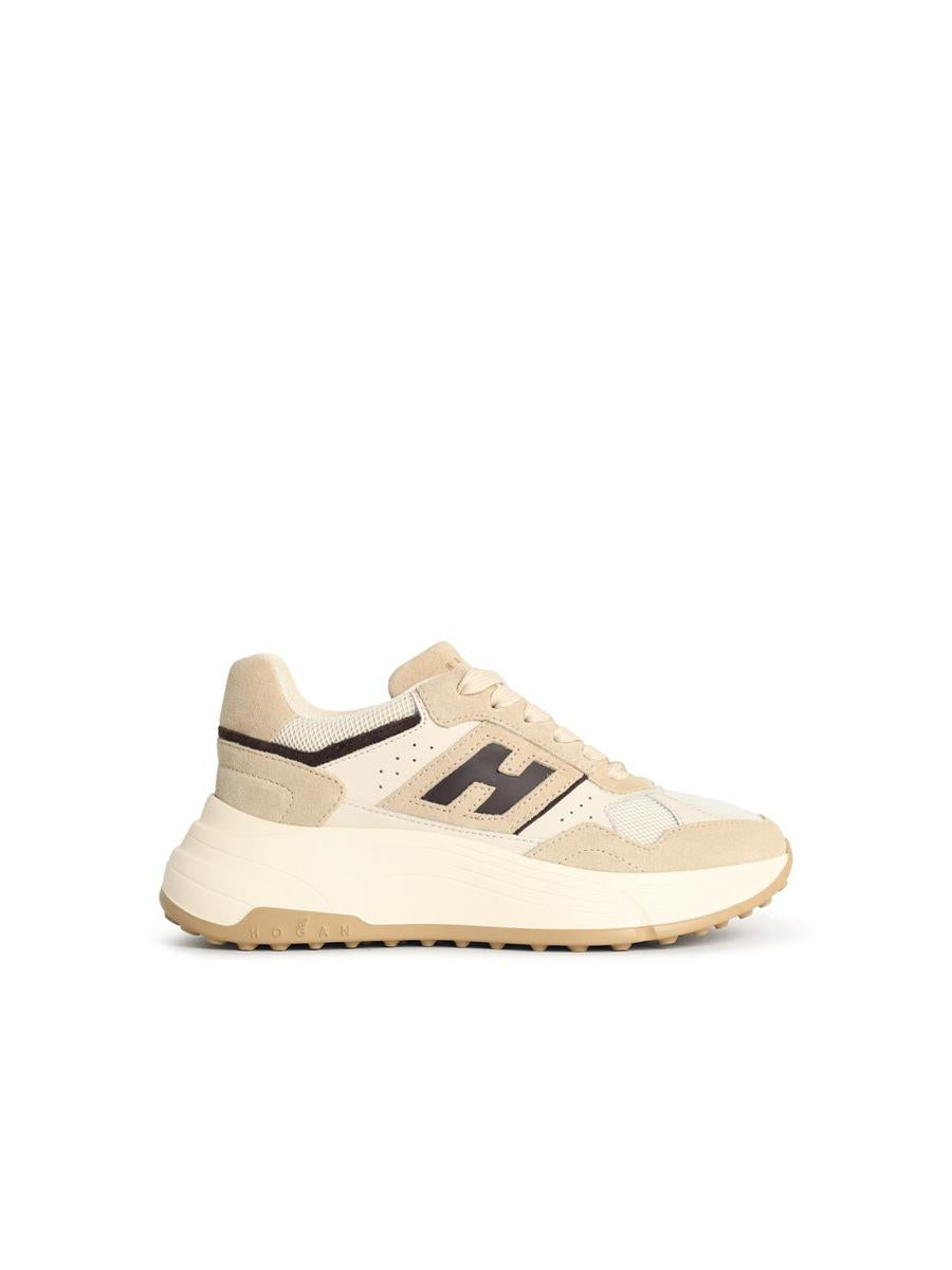 Hogan – H669 – Beige Wildleder-Sneaker