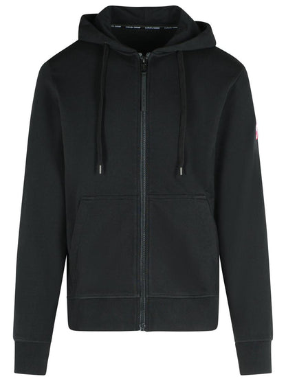 Canada Goose – Schwarzes Baumwoll-Sweatshirt
