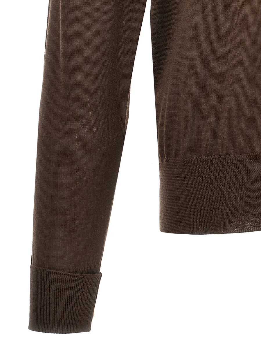 Pt Torino Rollkragenpullover aus Merinowolle