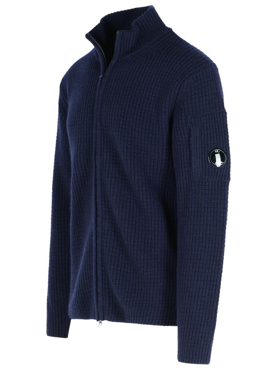 Marineblauer Pullover aus Wollmischung von CP Company