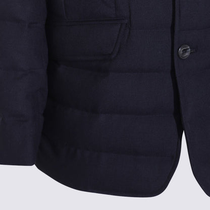 Herno Dunkelblaue Daunenjacke