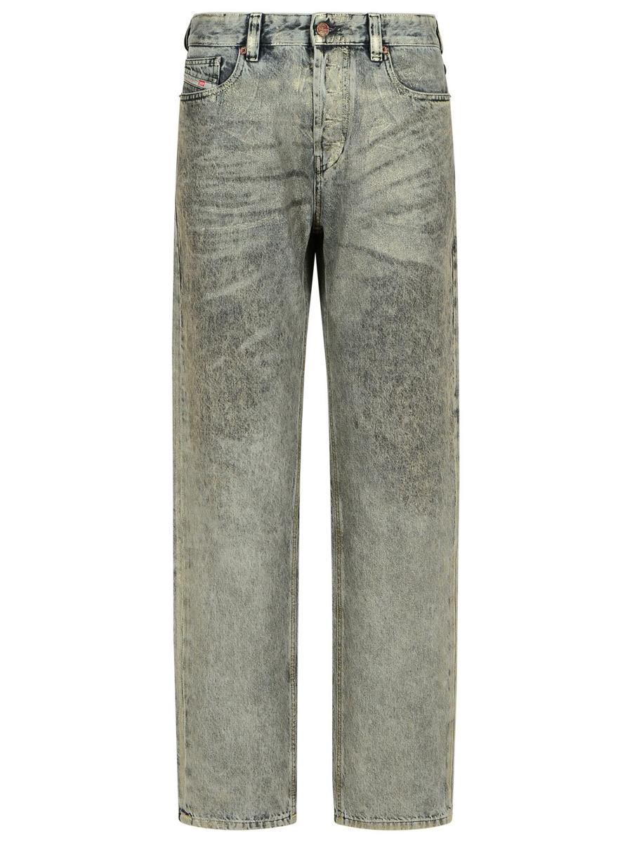 Diesel „1988 D-Ark“ silberne Jeans