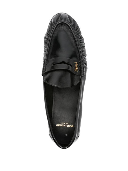 Saint Laurent Le Loafer Supple In Shiny Leather Schuhe