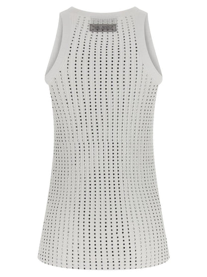 The Attico Strass-Tanktop