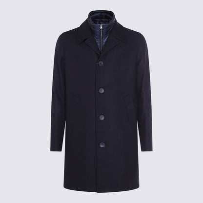 Herno Marineblauer Mantel
