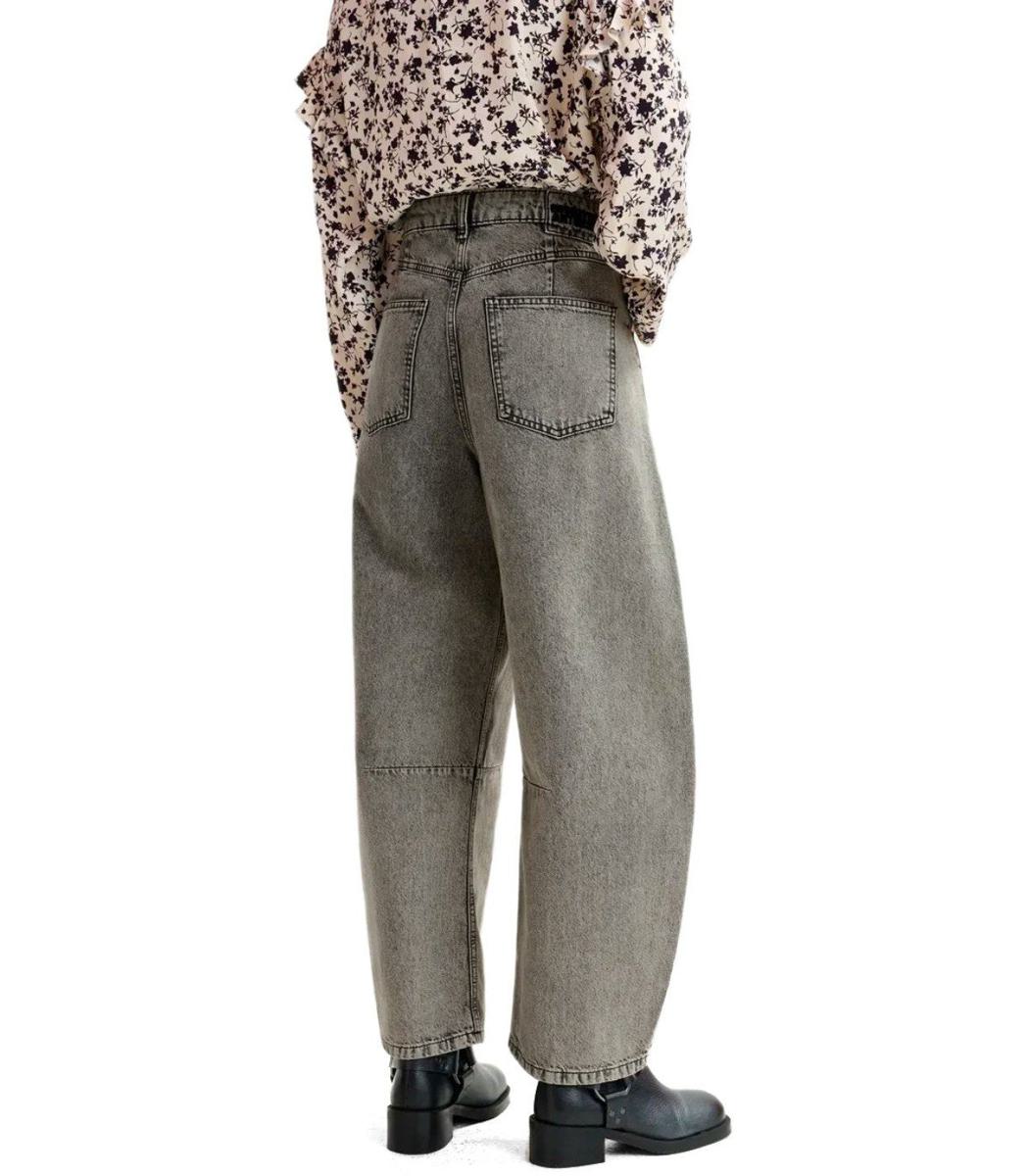 Essentiel Antwerp Beeindruckende graue Ballonjeans