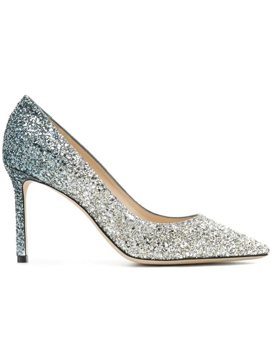Jimmy Choo mit Absatz