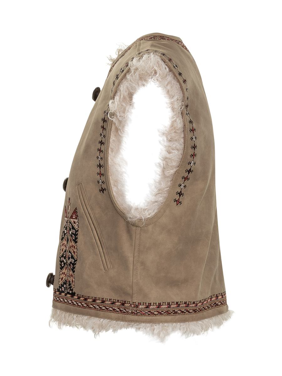 Isabel Marant Étoile Weste mit Shearling-Innenseite von Isabel Marant Étoile