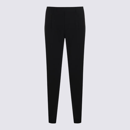 Lardini Schwarze Wollhose