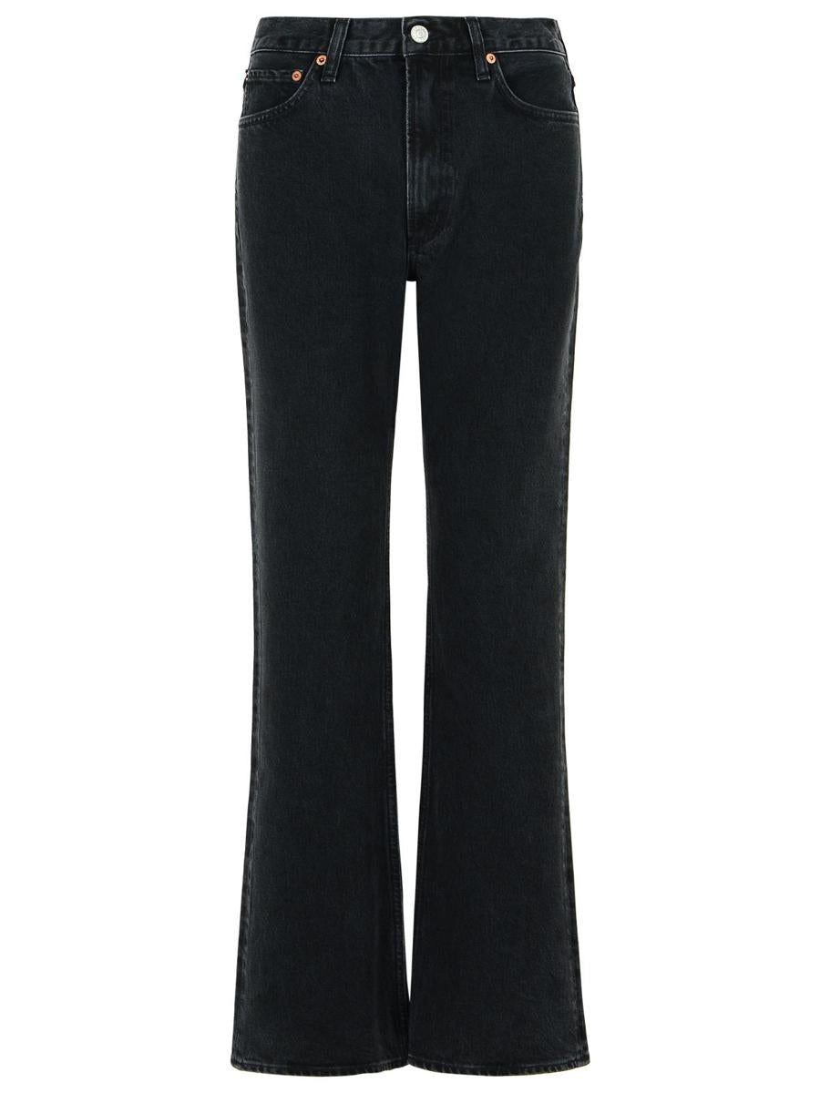 Agolde „Leena“ „Stage“ Jeans aus regenerierter Baumwolle