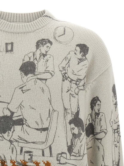 JW Anderson Pullover mit Jacquardmuster
