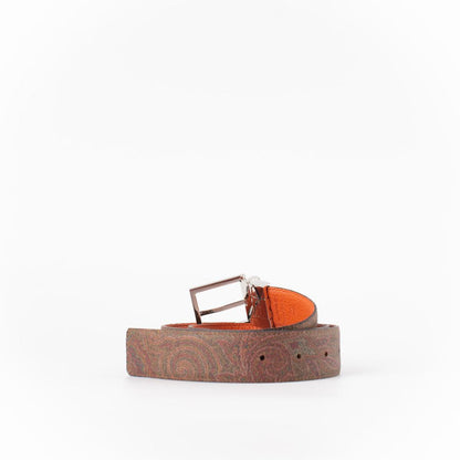 Etro Wendbarer Oranger Gürtel
