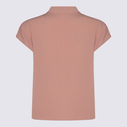 Glanshirt Rosa Hemd
