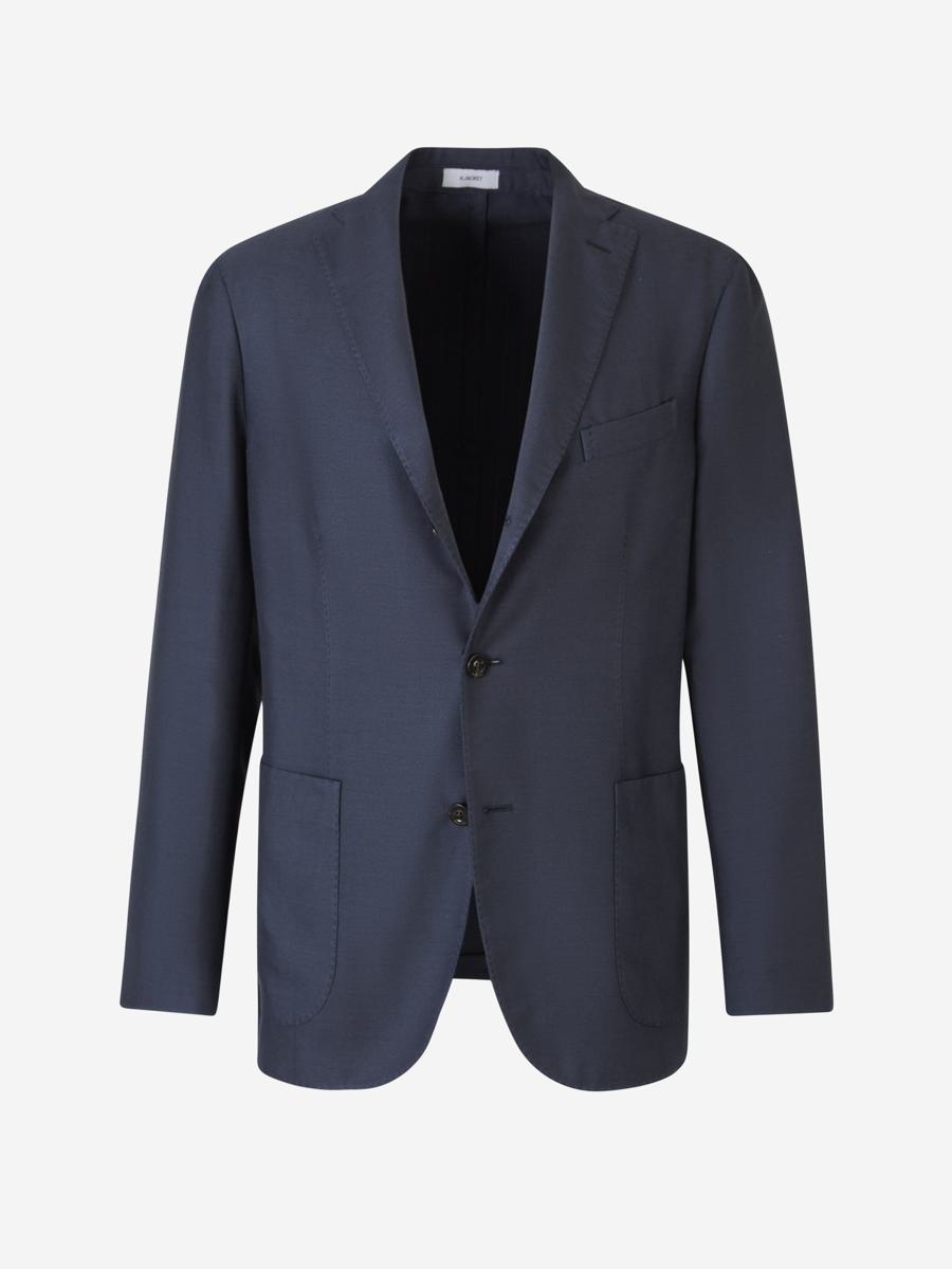 Gerader Wollblazer von Boglioli