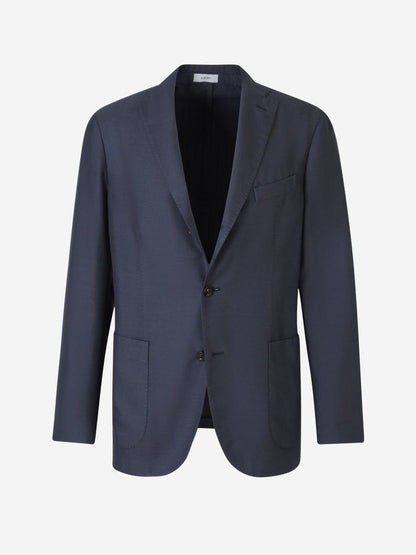 Gerader Wollblazer von Boglioli