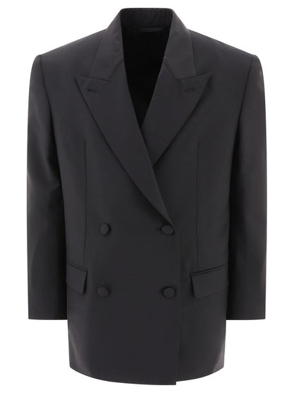 Givenchy – Übergroße, zweireihige Jacke