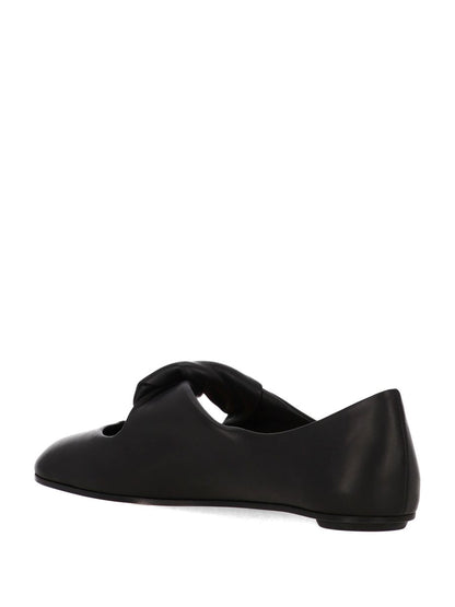 Alexander McQueen Ballerinas mit verdrehtem Detail