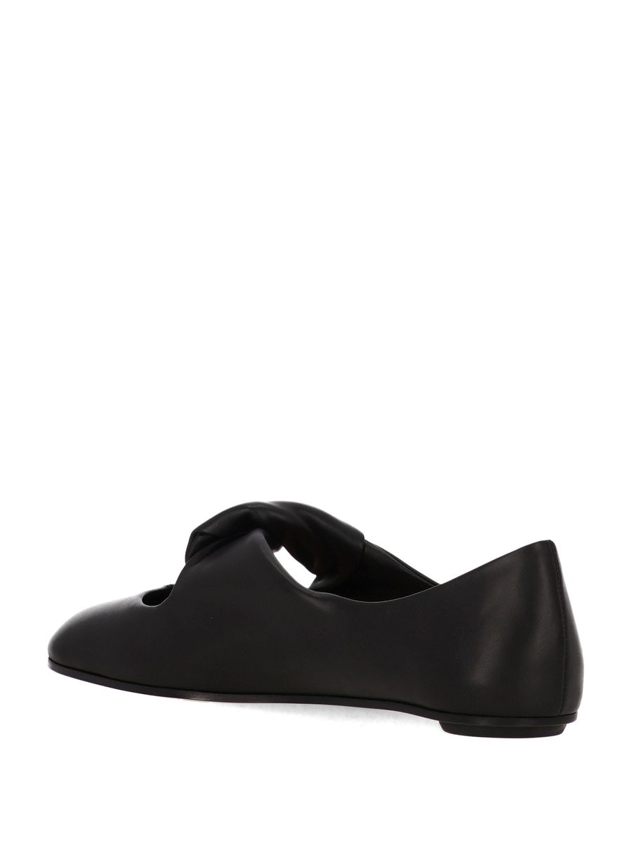 Alexander McQueen Ballerinas mit verdrehtem Detail
