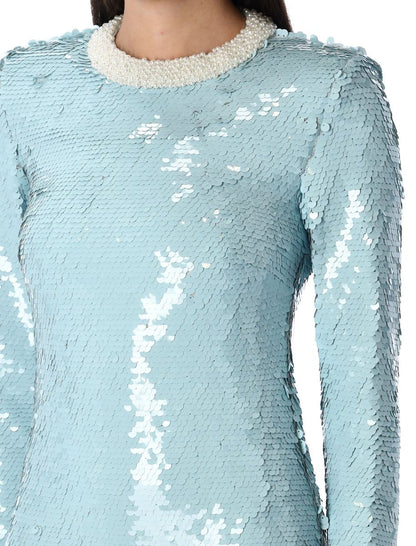 Self-Portrait – Pailletten-Minikleid