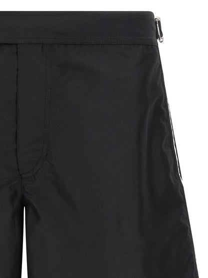 Brunello Cucinelli Badeanzug mit Logo