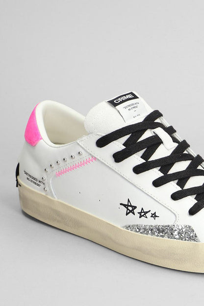 Crime London – Distressed-Sneaker