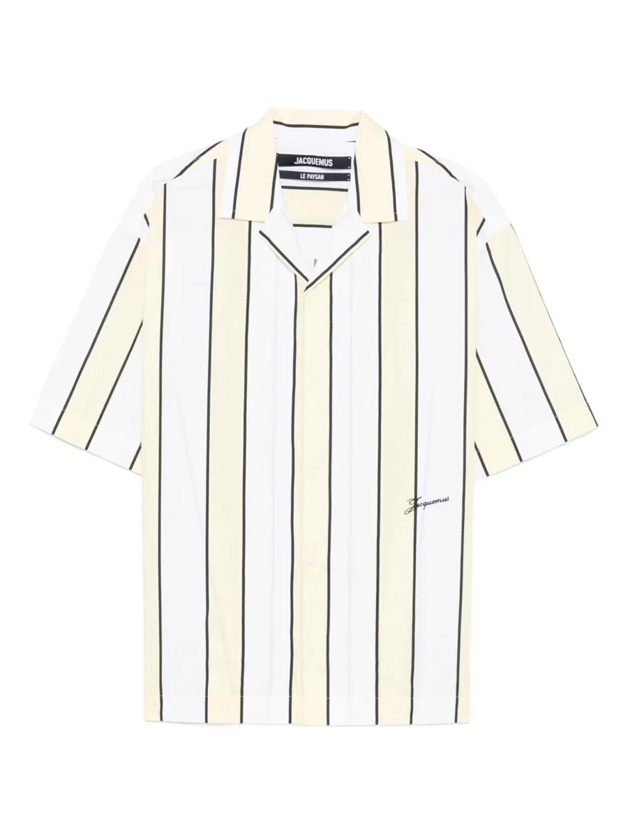 Jacquemus Kurzarm-Streifenhemd
