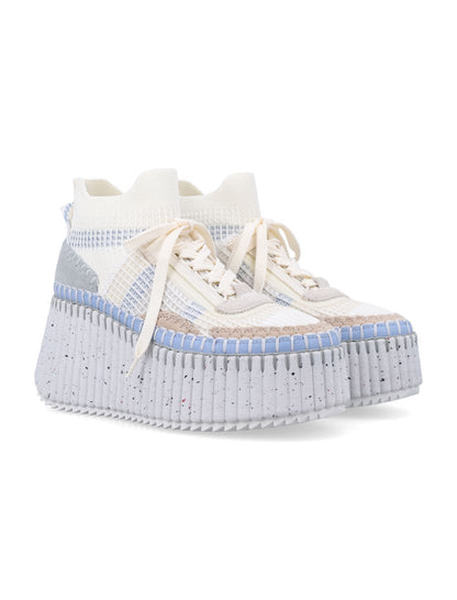 Chloé Nama Wedge Damen Sneaker