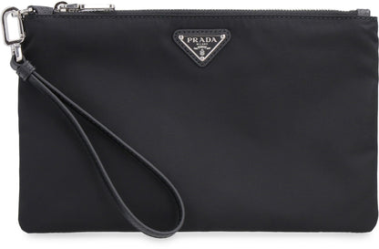 Prada – Beuteltasche aus Re-Nylon mit Logo