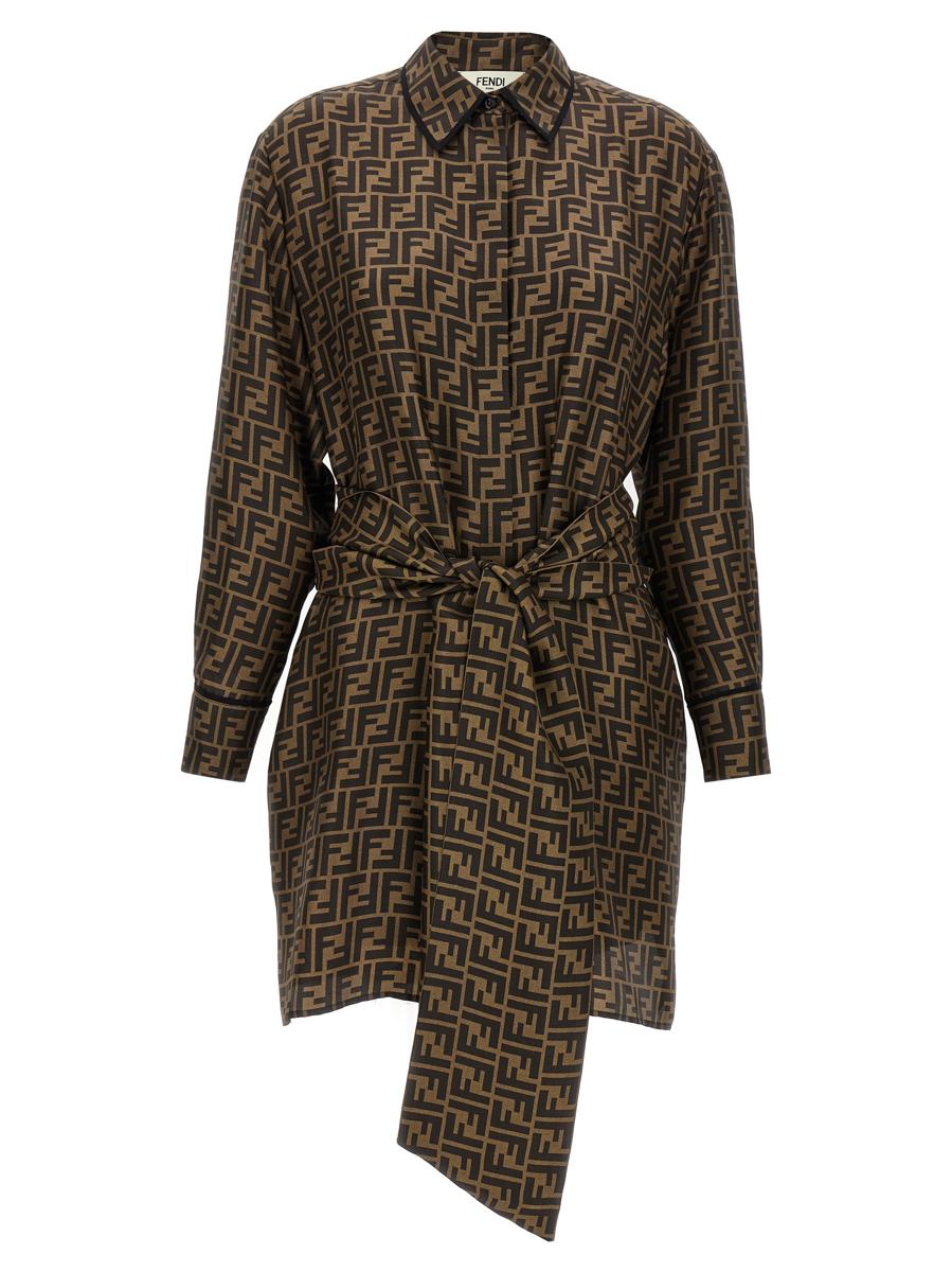 Fendi FF-Monogramm-Kleid