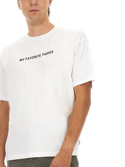 Aspesi – T-Shirt mit „My Favorite Things“-Aufdruck