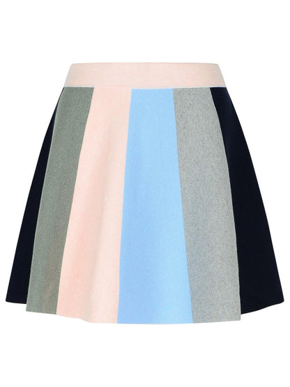 JW Anderson Rosa Baumwoll-Minirock