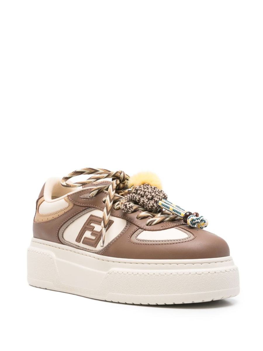 Fendi Fendi Match Charm Verzierte Sneakers