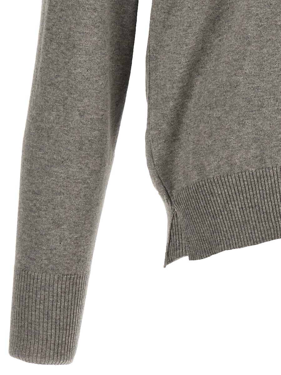 Ma'Ry'Ya Pullover mit V-Ausschnitt