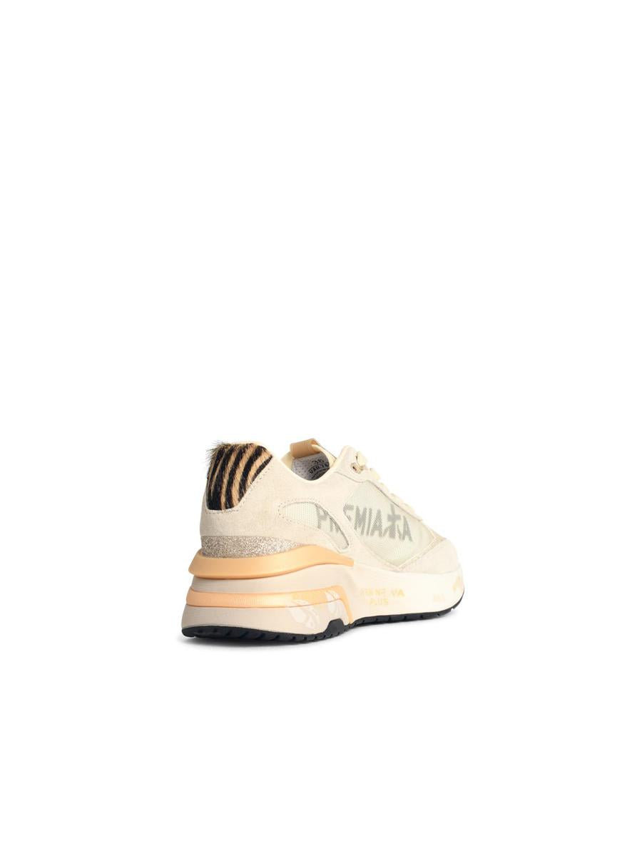 Graue Premiata-Sneakers „Moerund“ aus Wildledermischung