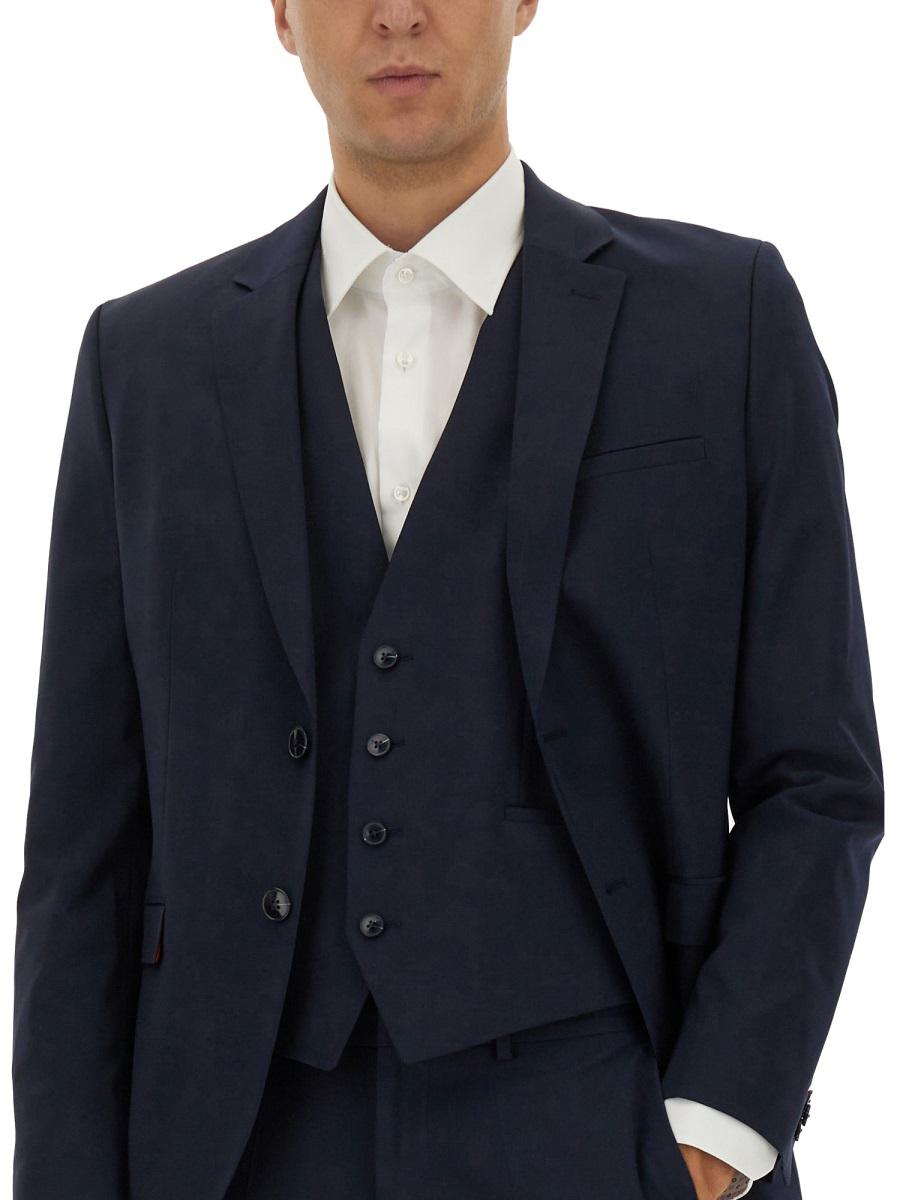 Hugo Boss – Dreiteiliger Slim-Fit-Anzug