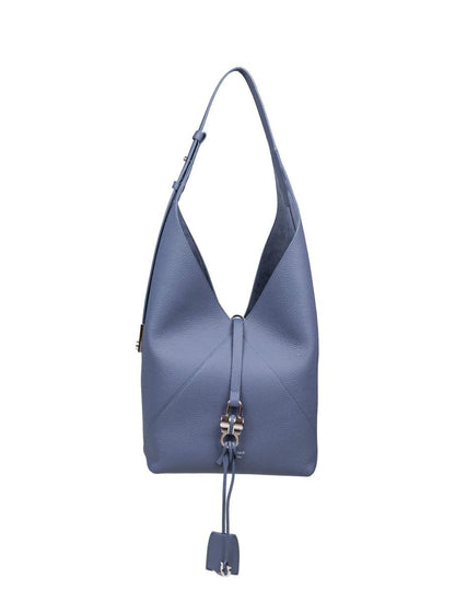 Salvatore Ferragamo – Hobo-Tasche aus weichem Leder