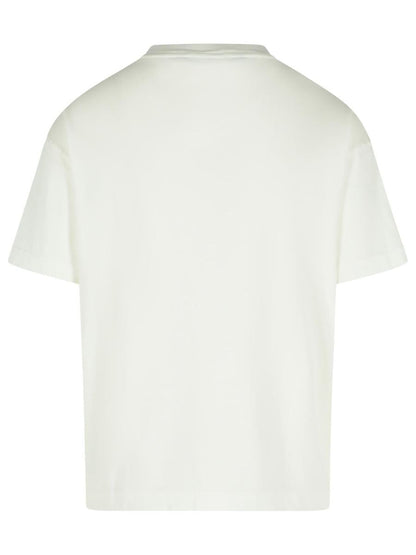 Palm Angels – Weißes Baumwoll-T-Shirt