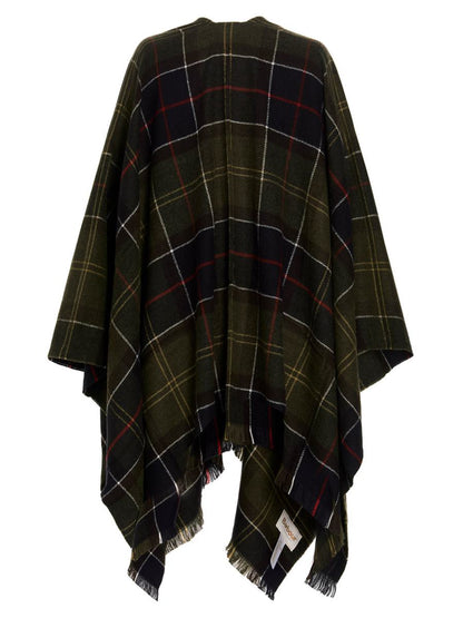 Barbour-Umhang „Staffin Tartan Serape“.