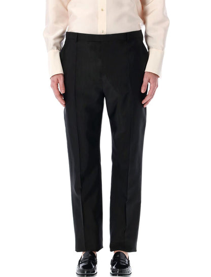 Saint Laurent Hose mit hoher Taille