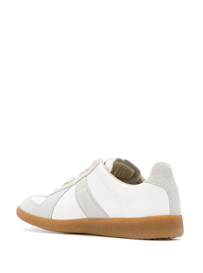 Maison Margiela Damen Zweifarbige Leder-Replik-Sneaker