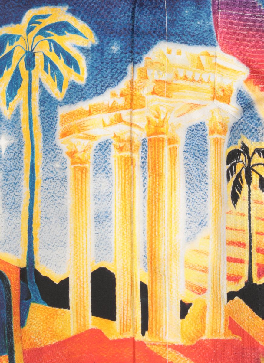 Casablanca „Mitternachts-Akropolis“-Hemd