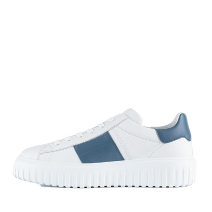 Hogan – Weiße Sneakers mit H-Streifen