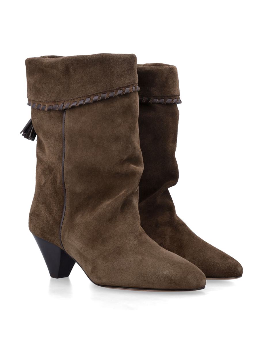 Isabel Marant Dalby drapierte Wildlederstiefel