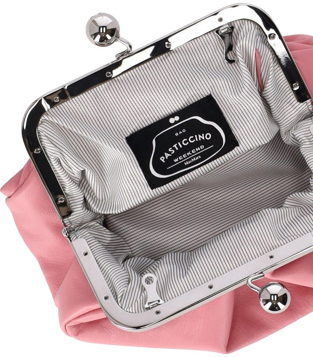 Weekend Max Mara Pasticcino Prati Kleine rosa Clutch