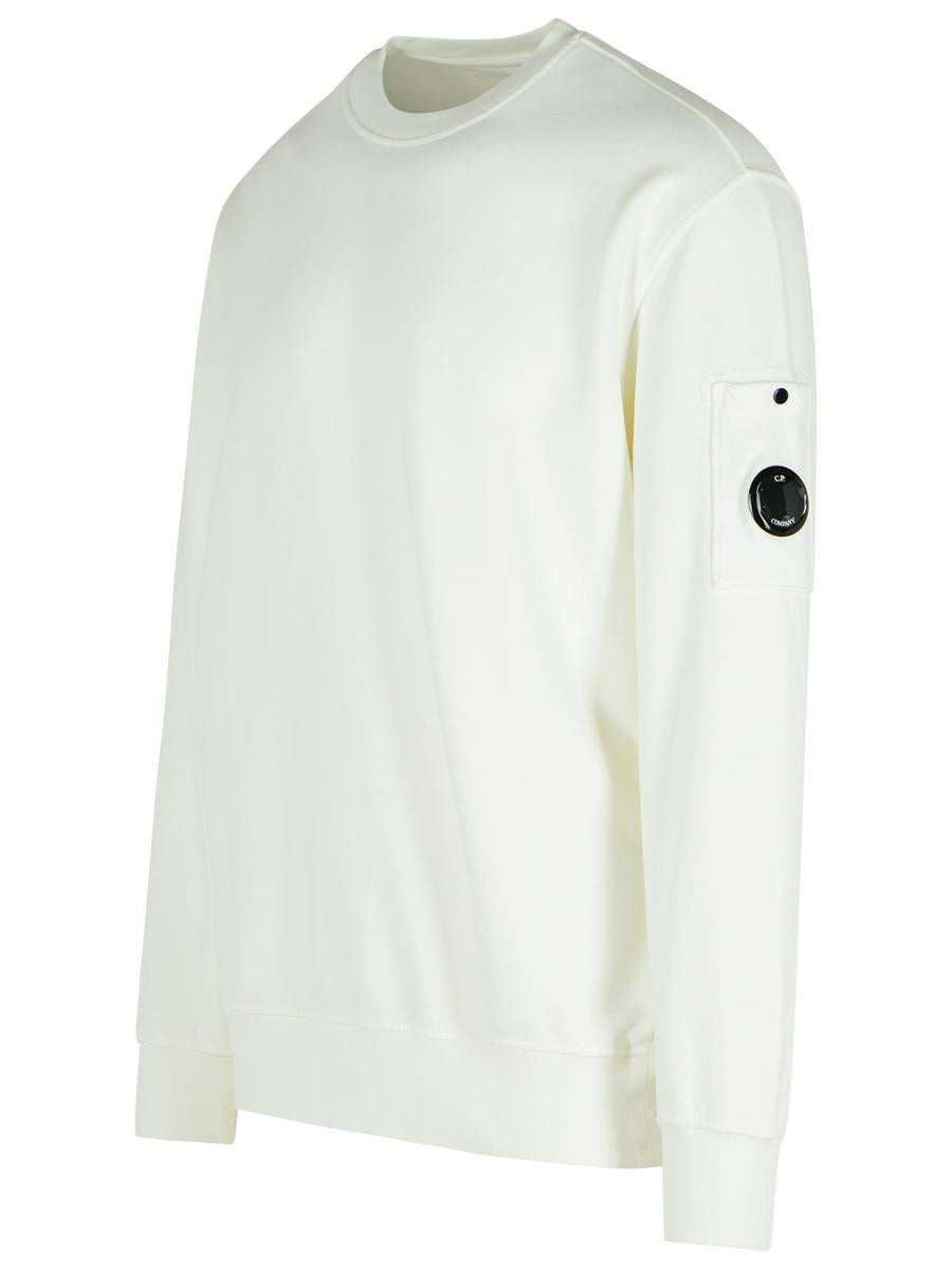 Weißes Baumwoll-Sweatshirt von CP Company